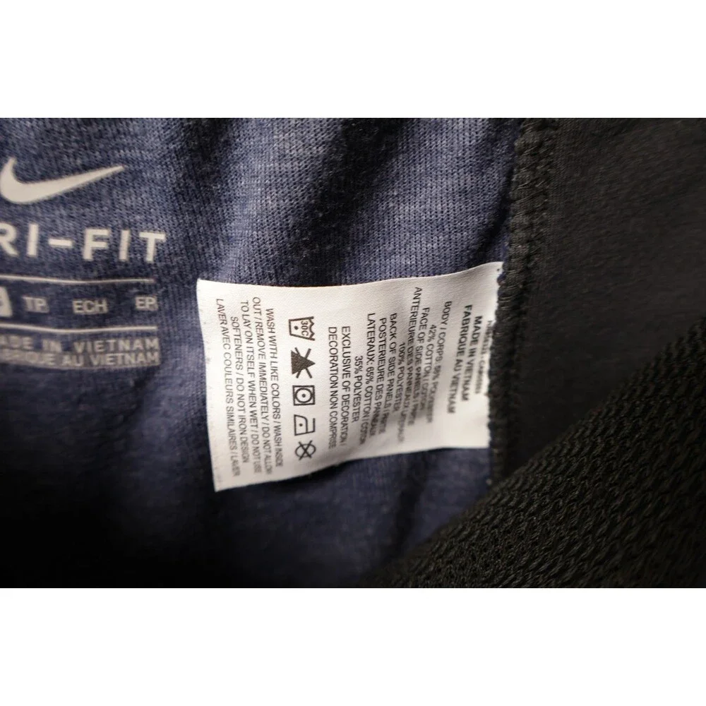 Nike Dri-FIT Hybrid Fleece Track Jogger Pants Men's Size XS Blue Black Tech